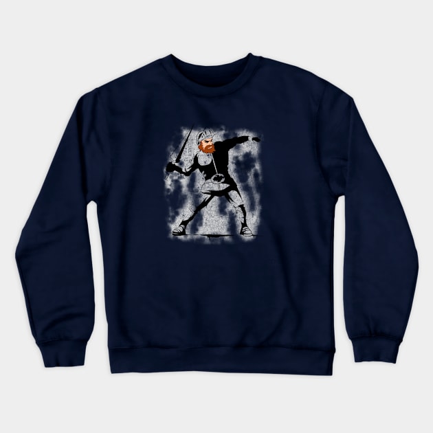 Knight Arthur Crewneck Sweatshirt by Eman